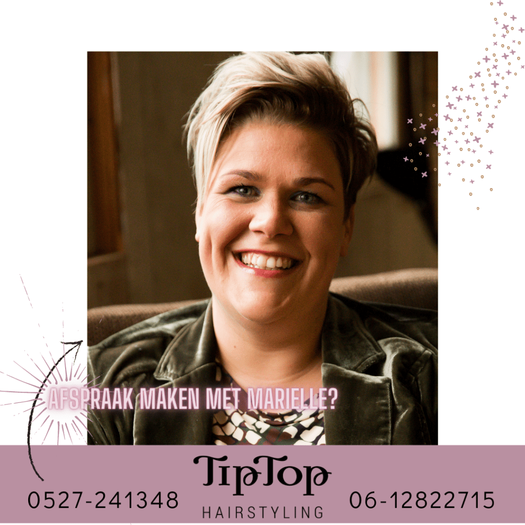 Marielle is terug bij Tiptop Hairstyling