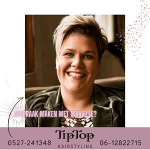 Marielle is terug bij Tiptop Hairstyling